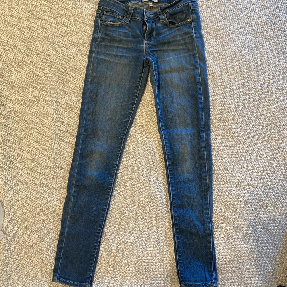 Paige denim. Peg Ankle Skinny Jeans